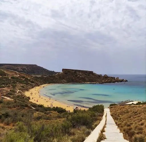 Lejlighed Luxury En-suite Double. Beach-house With Sea Views Mellieħa